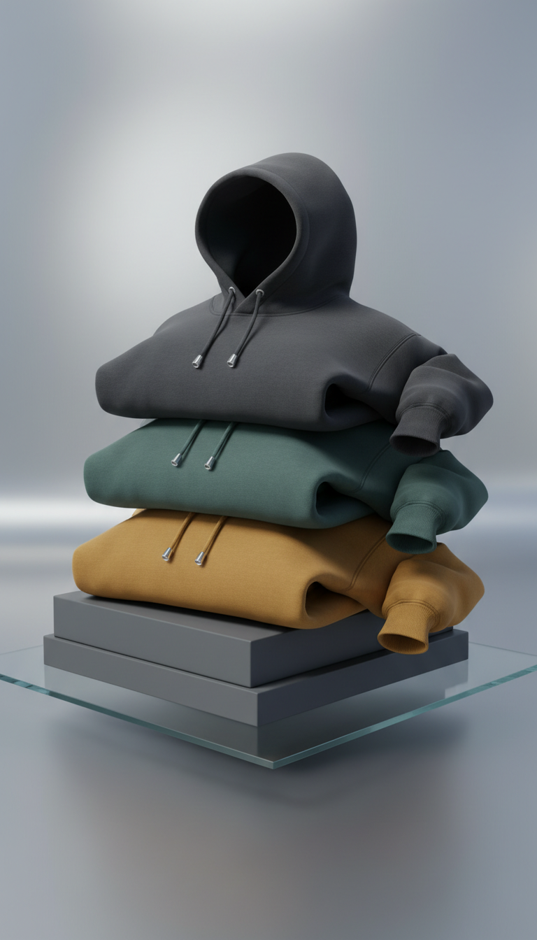 Oversized Brushed Cotton Hoodie